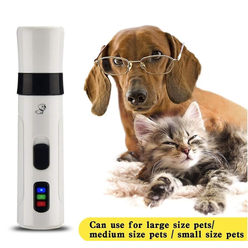 PupFection Dog Nail Grinder Best Electric Dog Nail Clippers for Safe