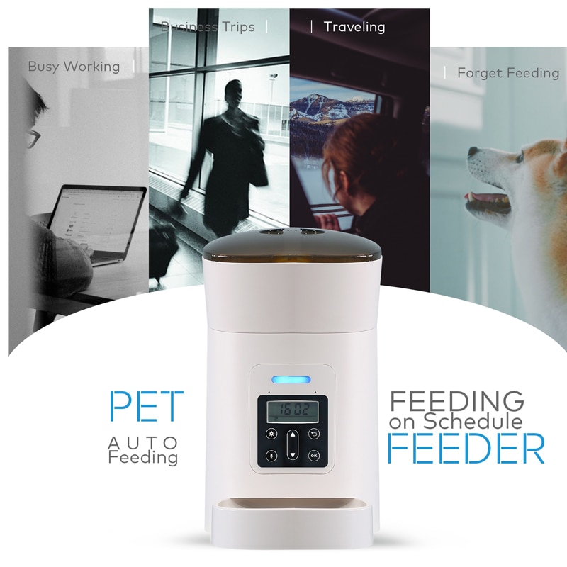 PetServ Automatic Pet Feeder - Cat Feeder & Dog Feeder - Pawfect Way