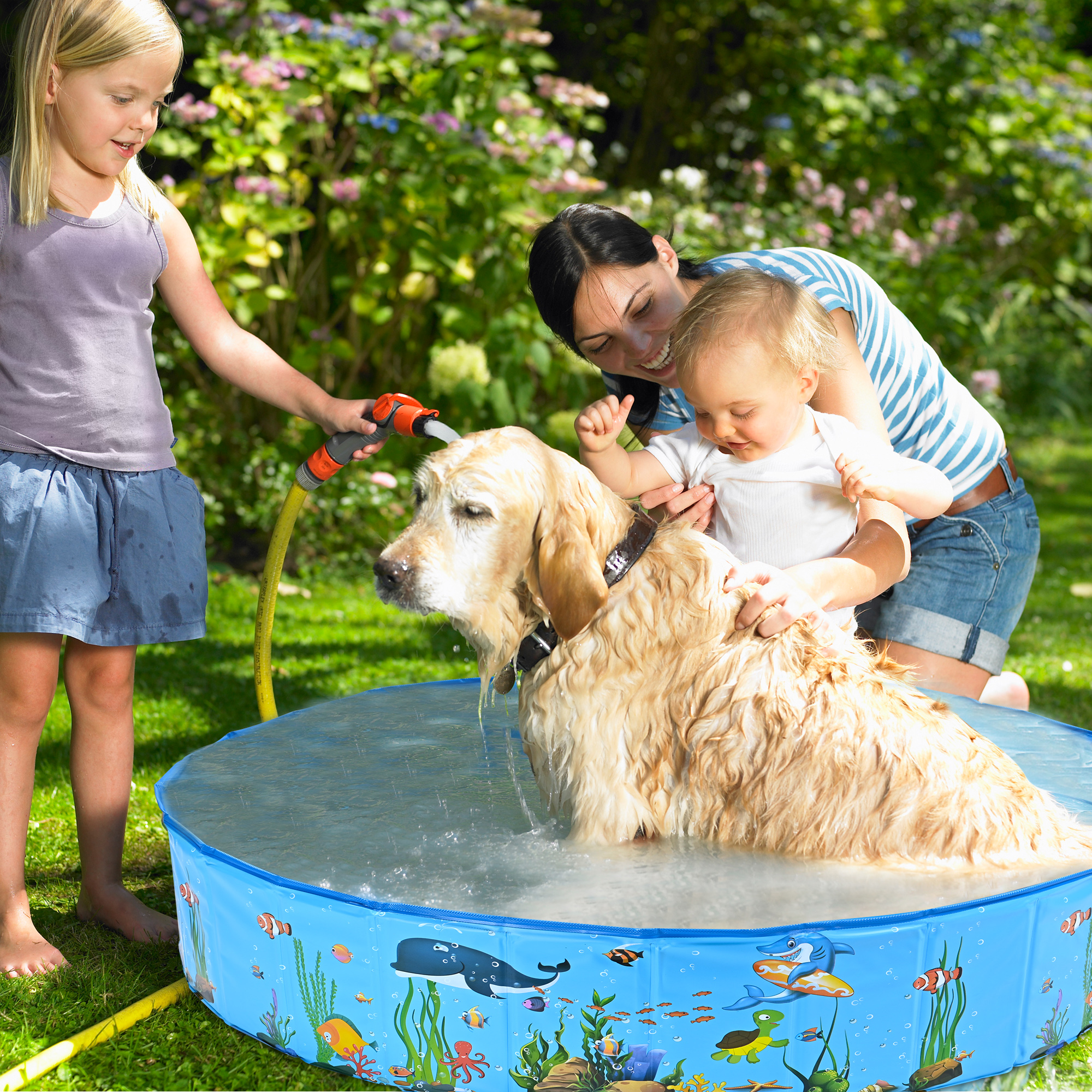 Puncture proof best sale paddling pool