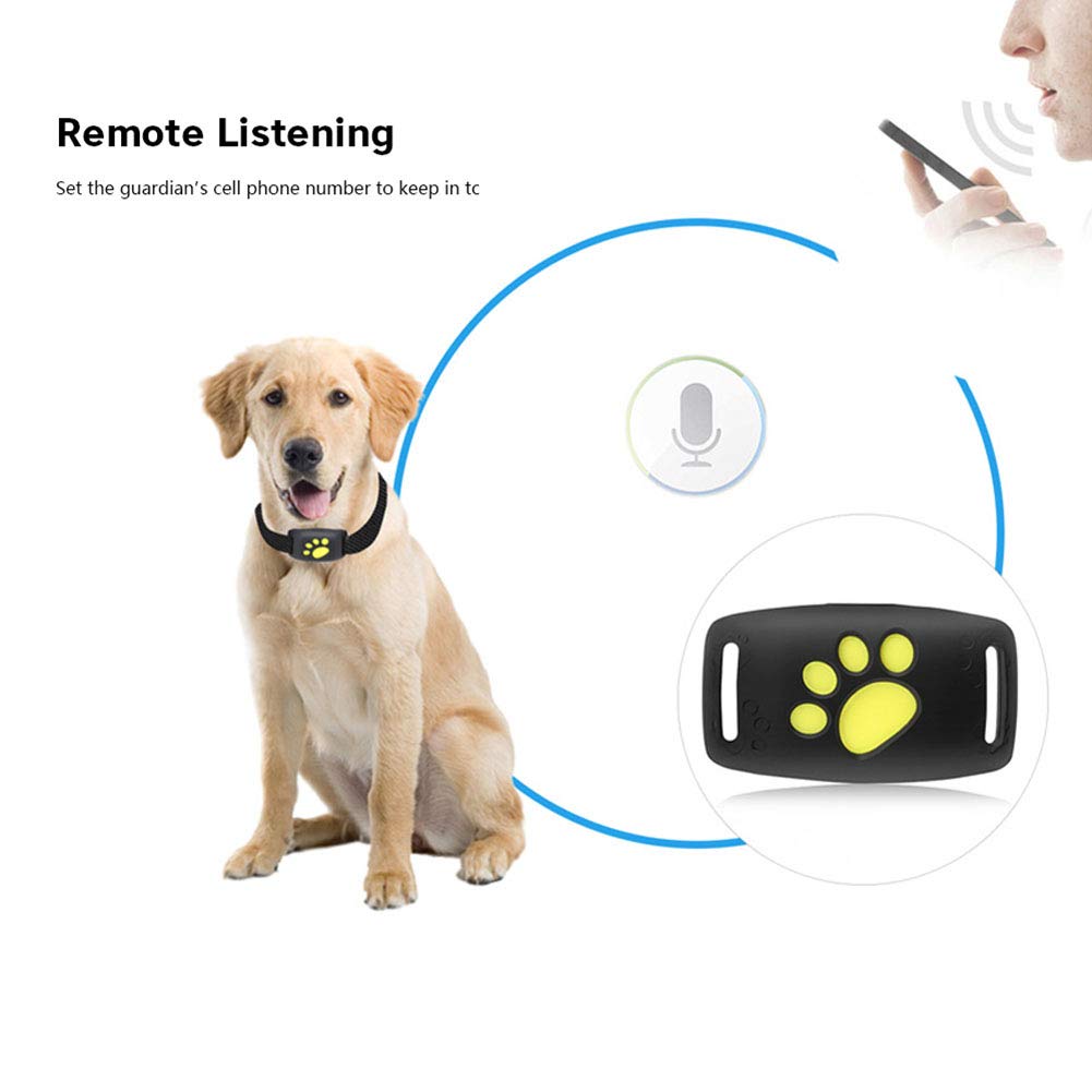 myTOTO Dog GPS Tracker and Collar with Multi Positioning Tracking GeoFence and Remote Listening System Requires SIM Card Not Included Pawfect Way