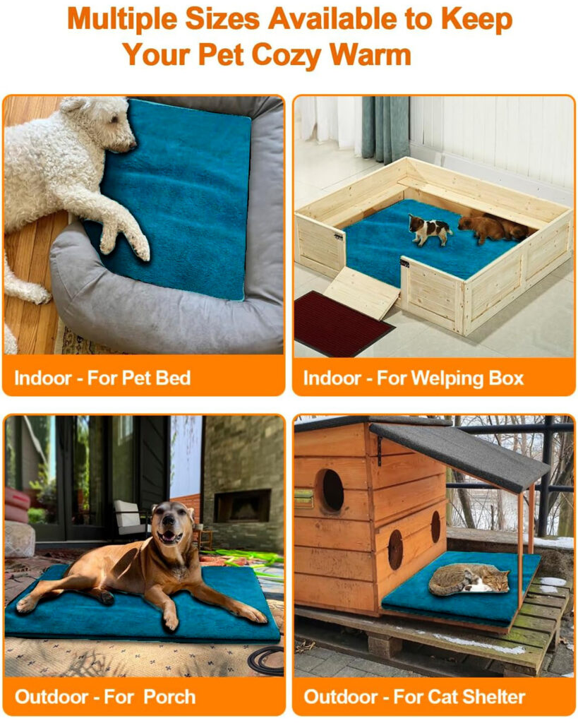 PurrfectHeat EasytoClean Cat Heating Pad with Overheat Protection