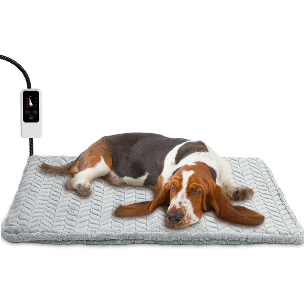 heating pad on dog