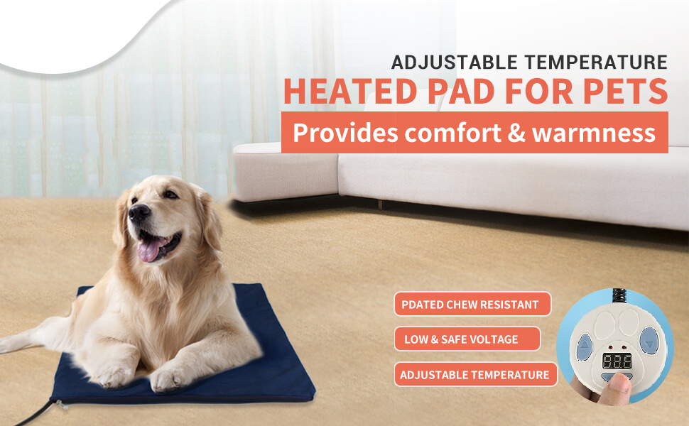 Pet safe heating clearance pad