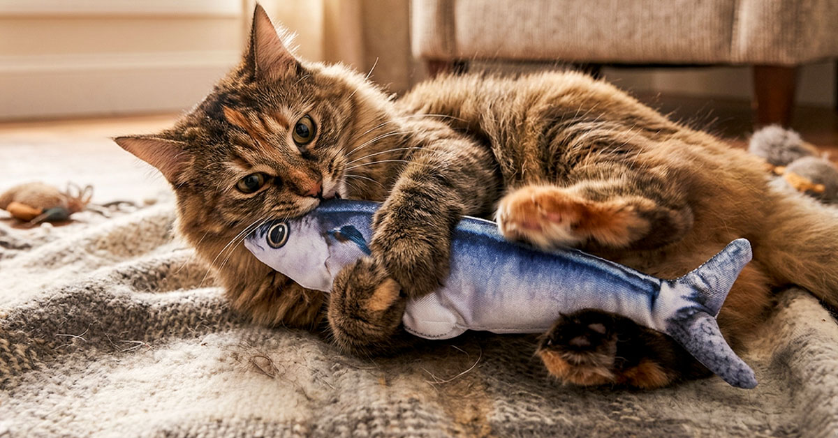 Soft Plush Is Safe for Chewing and Wrestling