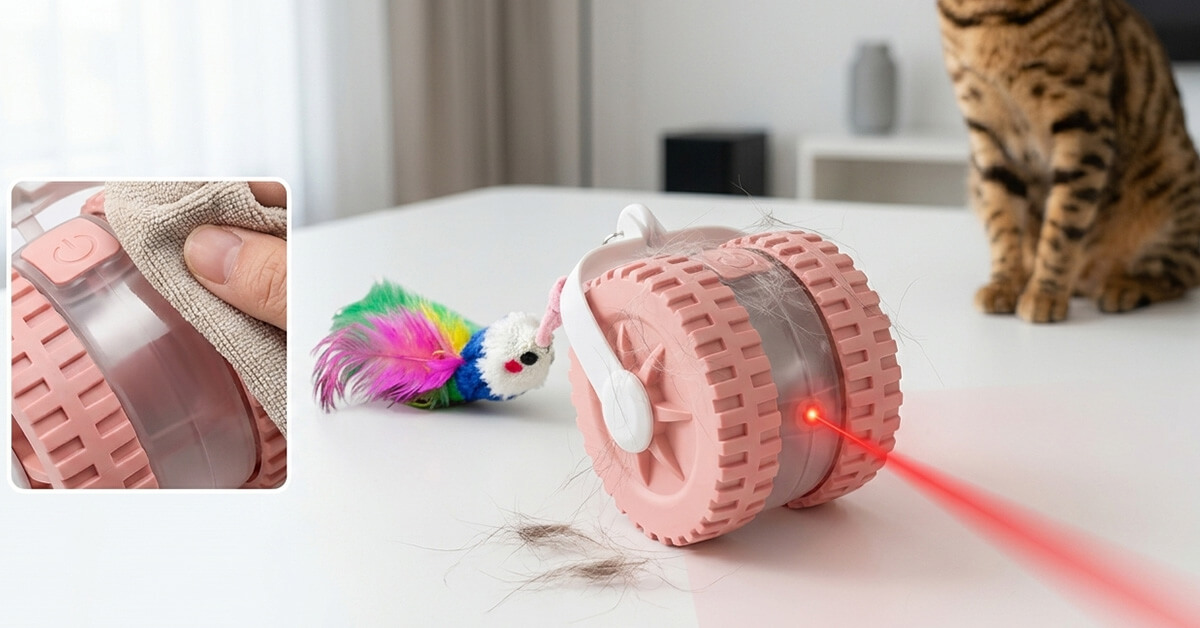 Smooth Surface Resists Hair And Dirt Buildup Easily