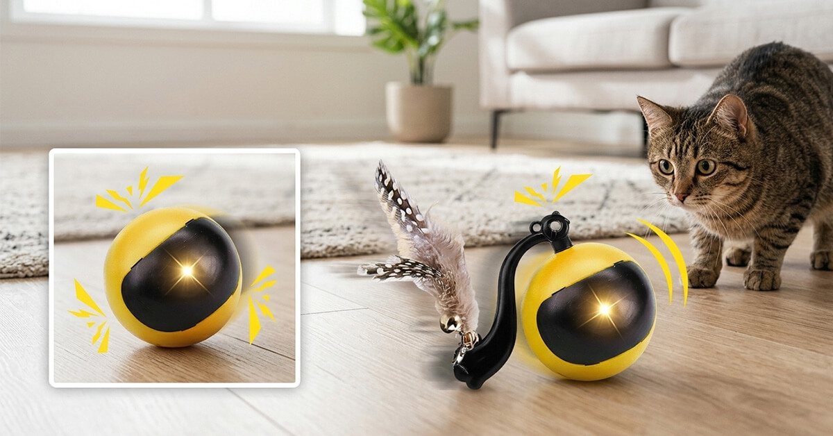 PurrPilot Rolls Autonomously Via Smart Motion Activation