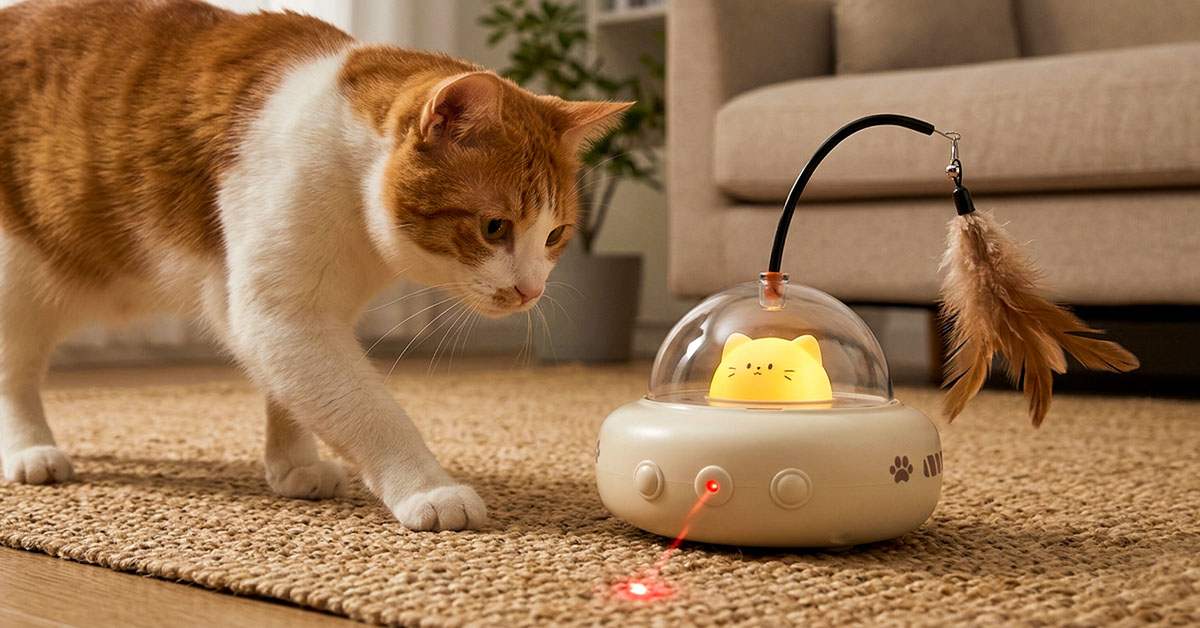 Activates Instantly When Your Cat Approaches