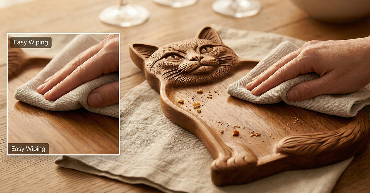 Wipe-Clean Design Makes Entertaining Effortlessly Easy