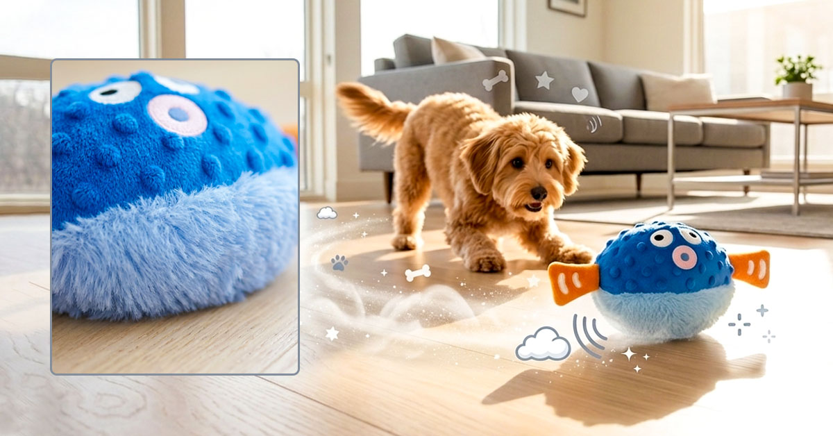 Soft Plush Exterior Protects Floors and Furniture
