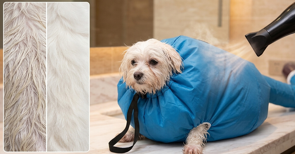 Speeds Up Drying Time After Every Bath