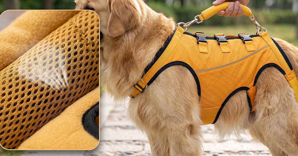 Breathable Mesh Prevents Uncomfortable Pressure Points