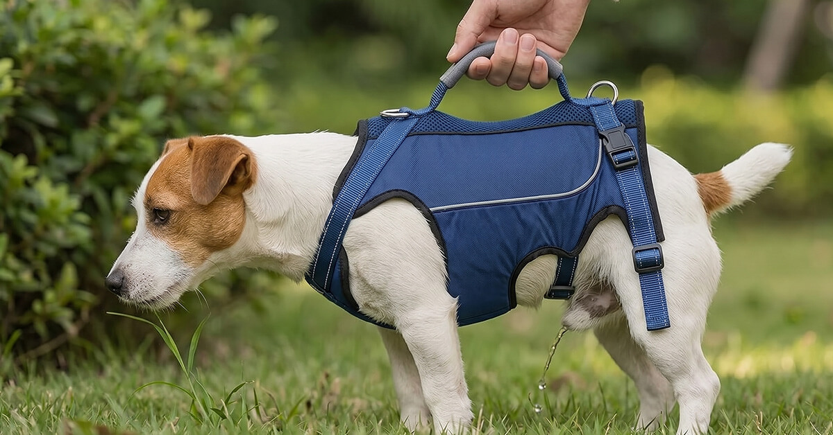 Open Belly Design Allows Easy Urination