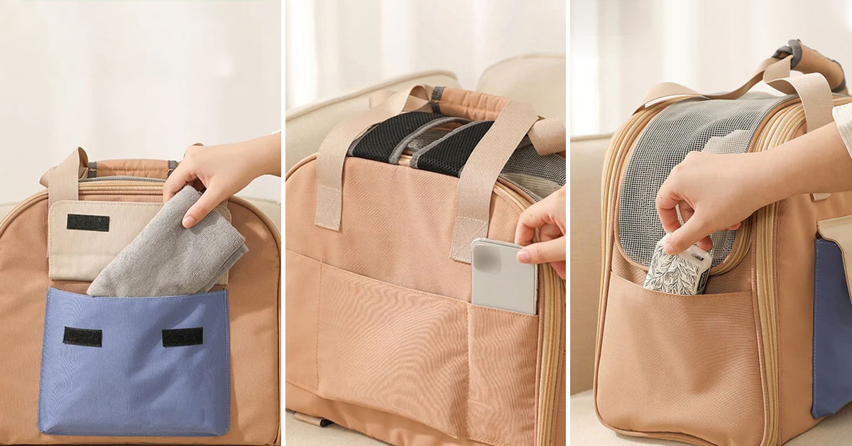 Multiple Pockets Eliminate Extra Bag Carrying