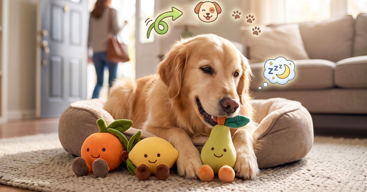 Reduces Stress and Anxiety in Dogs Naturally