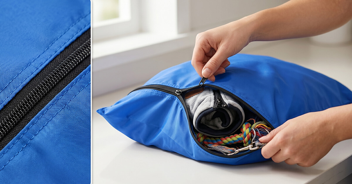Simple Zip-and-Wash Operation — No Fuss