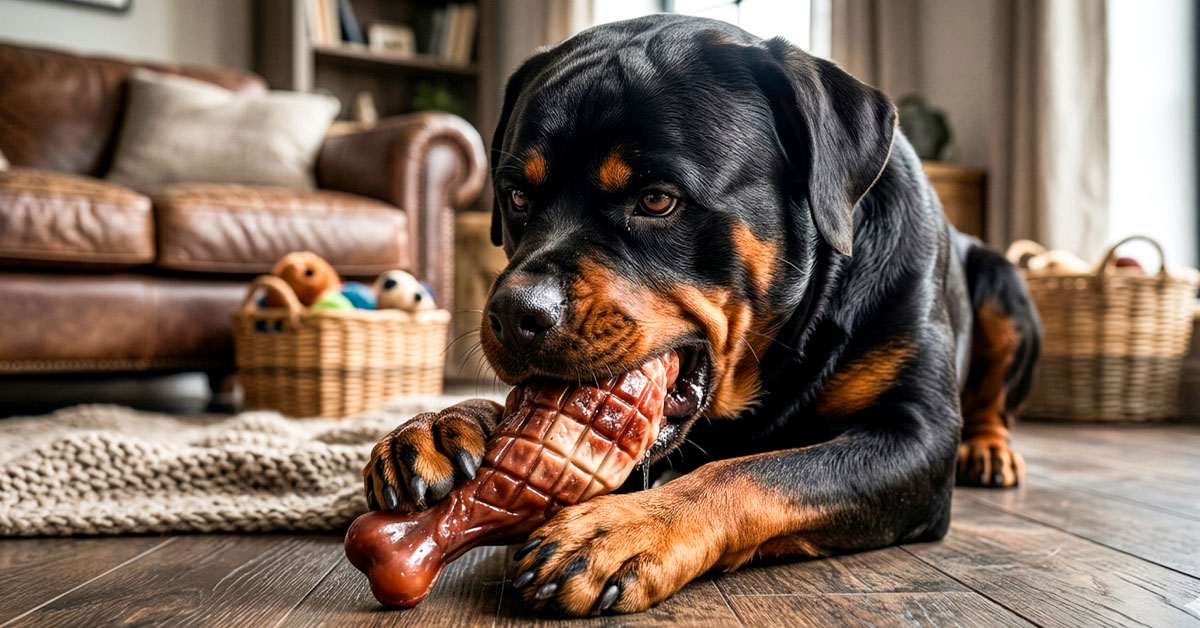 Keeps Aggressive Chewers Busy for Hours