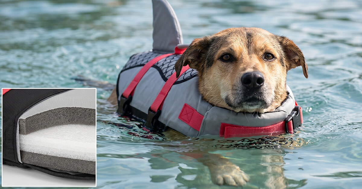 Keeps Your Dog's Head Safely Above Water