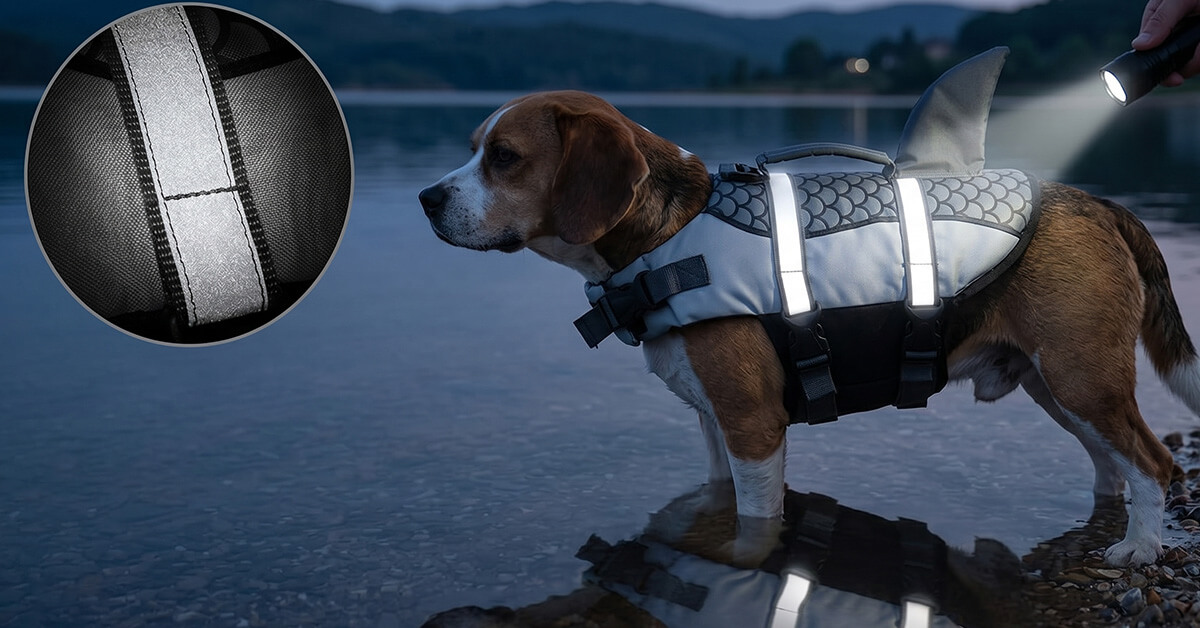 Reflective Strips Boost Visibility in Low Light
