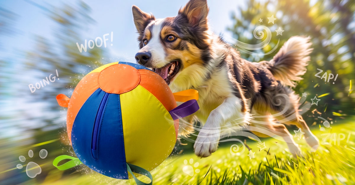 Bright Colors Dogs Can Actually See