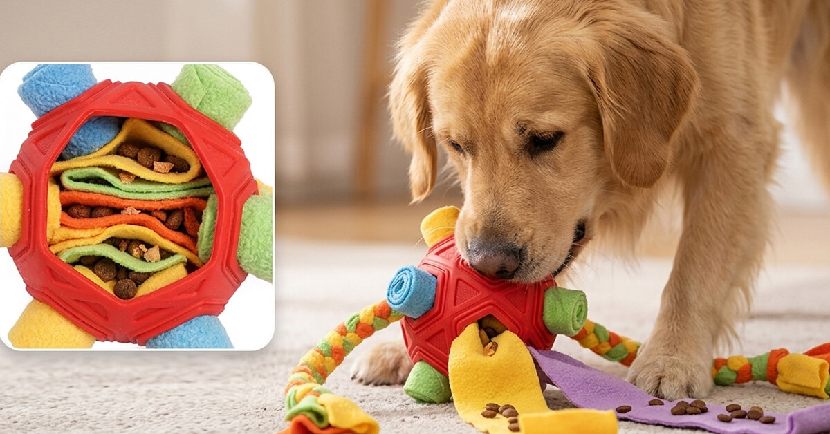 Hide Treats Inside For Mental Stimulation