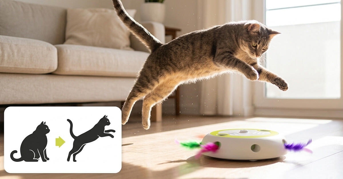 Keeps Curious Cats Active And Obesity-Free