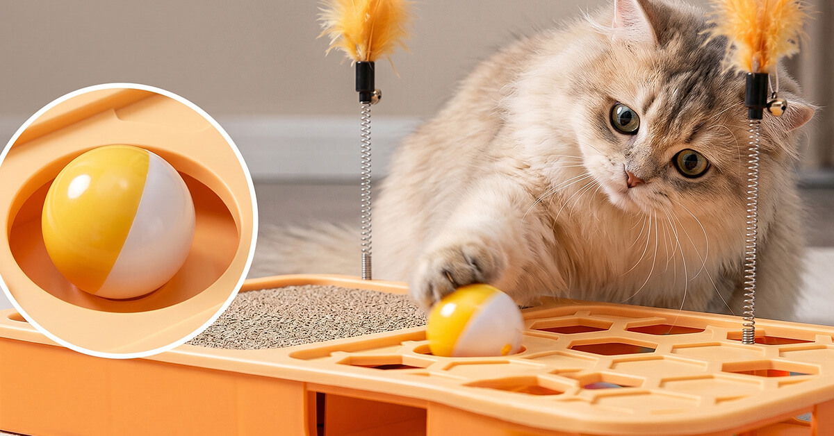 Track Ball Feature Adds Extra Enrichment