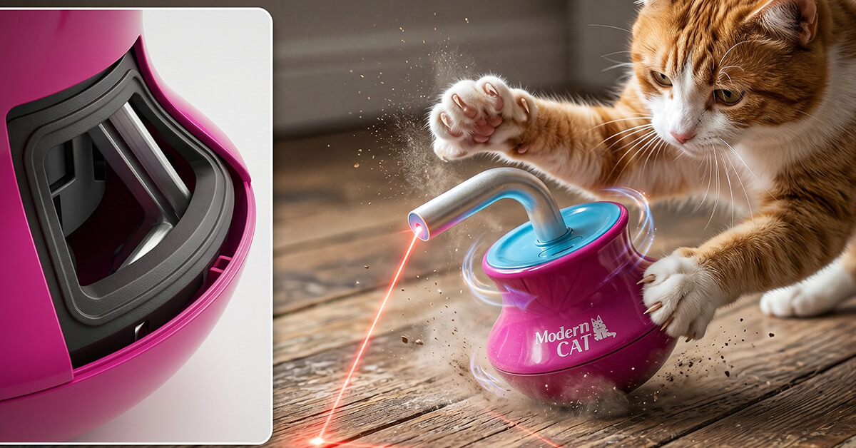Shockproof Build Survives Even Feisty Feline Attacks