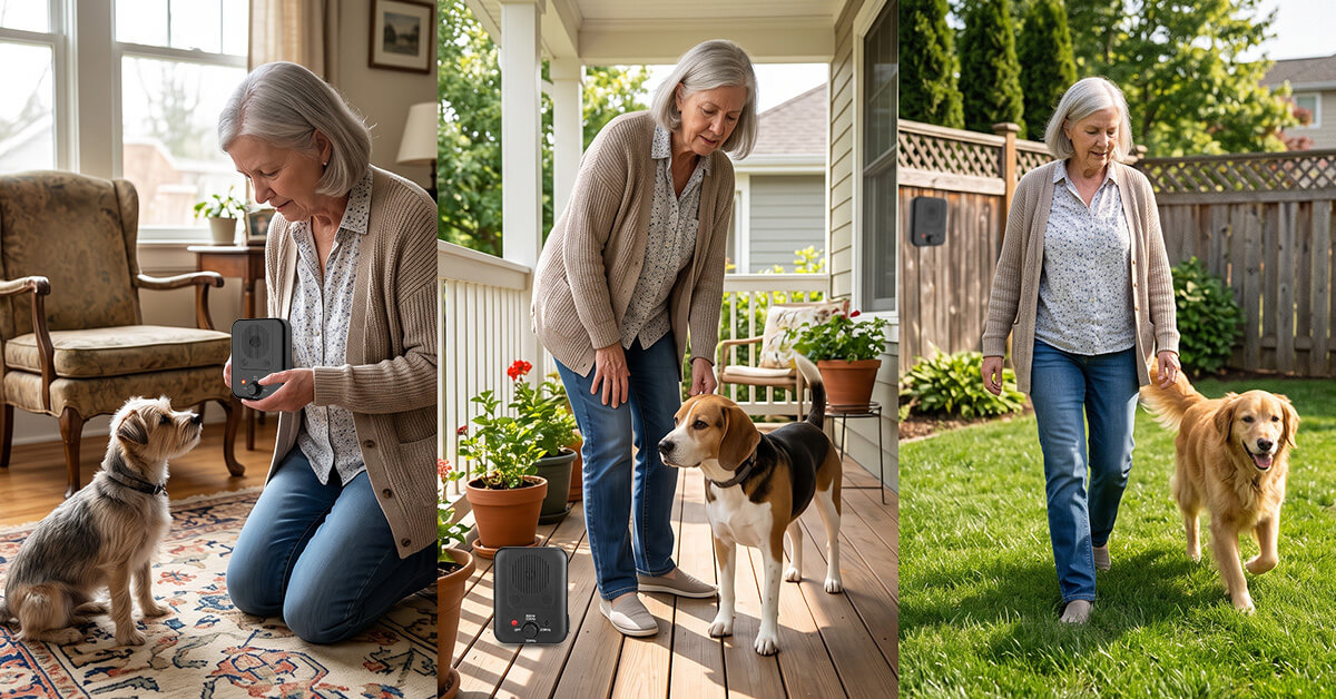 Adjustable ultrasonic settings for different dogs