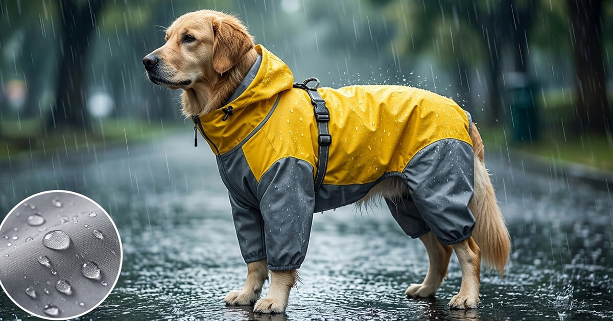 Keeps Your Dog Dry in Any Weather