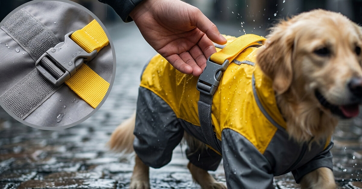 Velcro and Buckle Ensure a Secure Fit