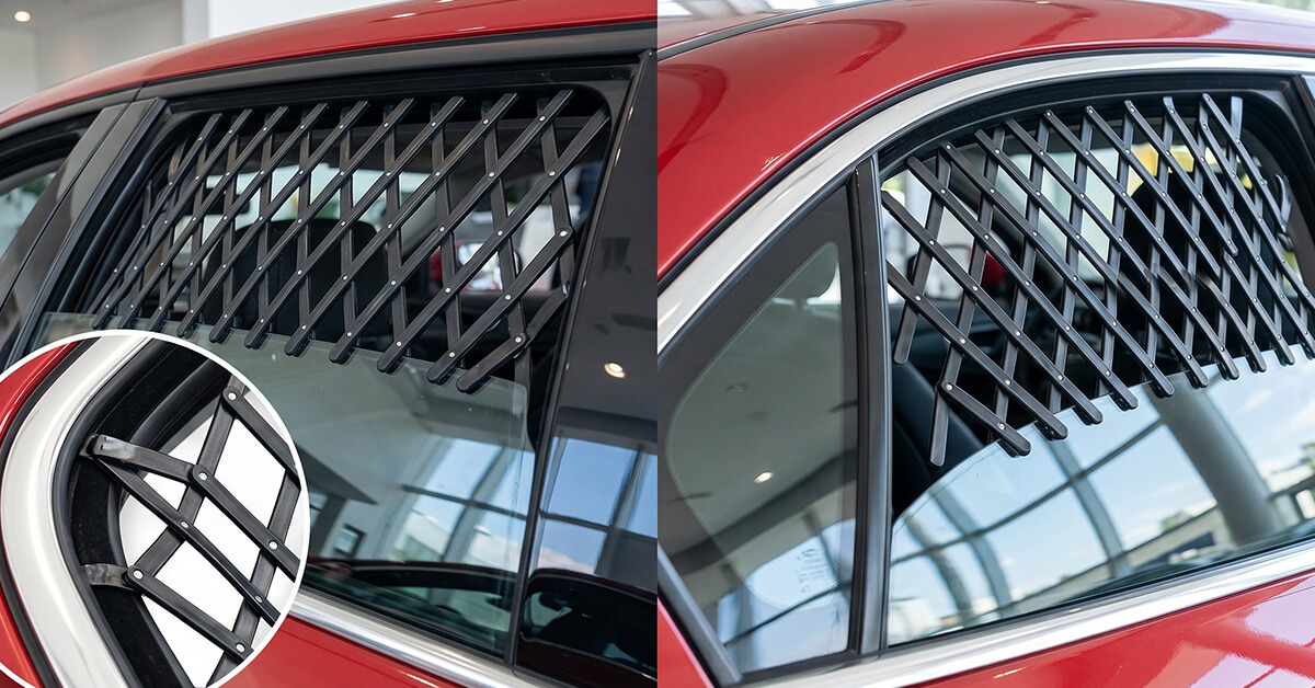 Expands to Fit Most Car and Curved Windows