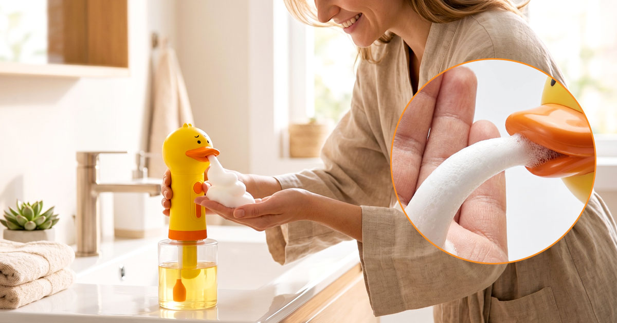 One-Button Automatic Foam — Zero Hand Labor