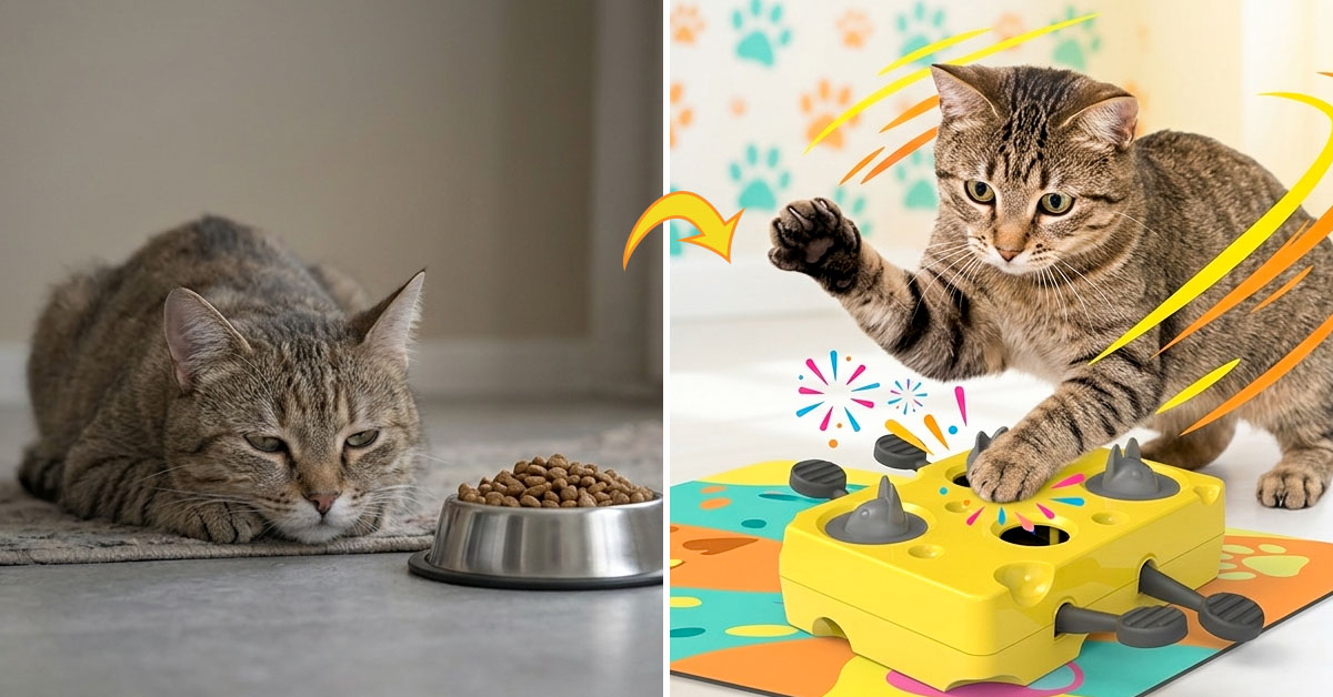 Stimulates Natural Hunting Instincts In Indoor Cats