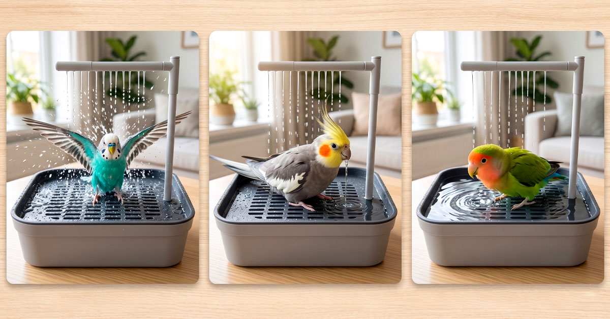 Perfect Fit for Cockatiels, Parakeets, and Lovebirds