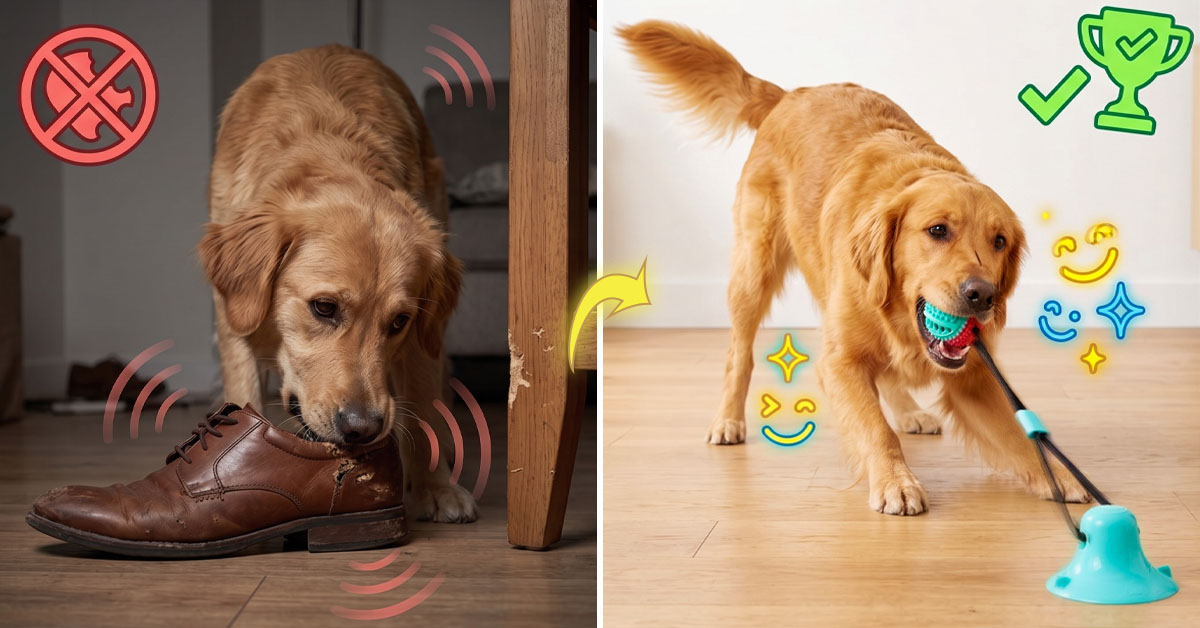 Relieves Boredom And Reduces Destructive Behavior