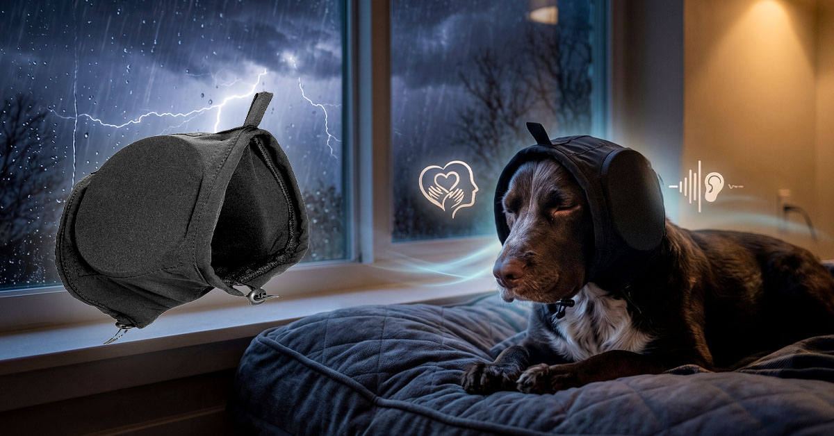 Keeps Dogs Calm During Thunderstorms and Fireworks