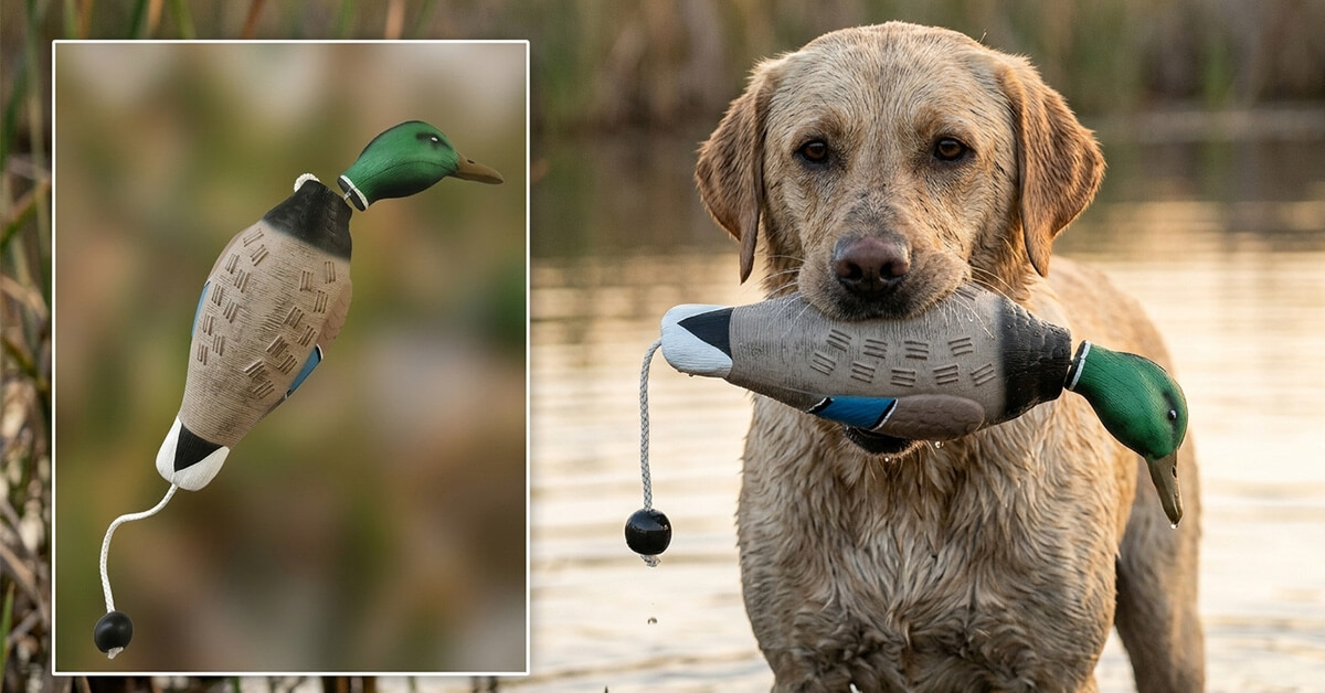 Realistic Duck Design Builds Natural Retrieval Instincts