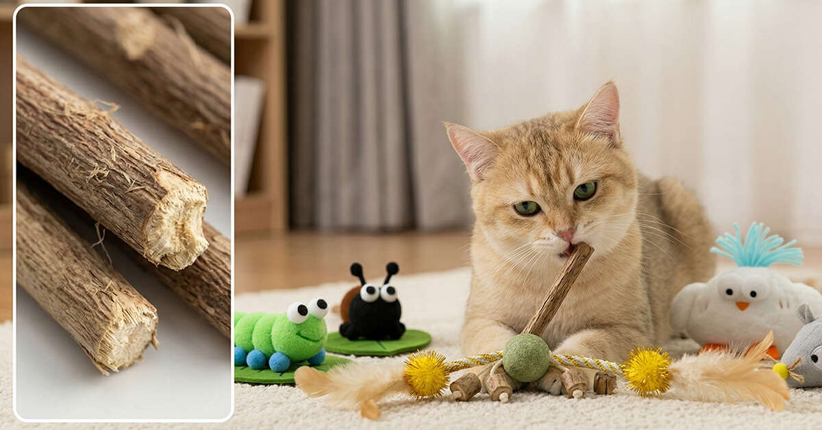 Silvervine Sticks Support Digestion and Hairball Relief