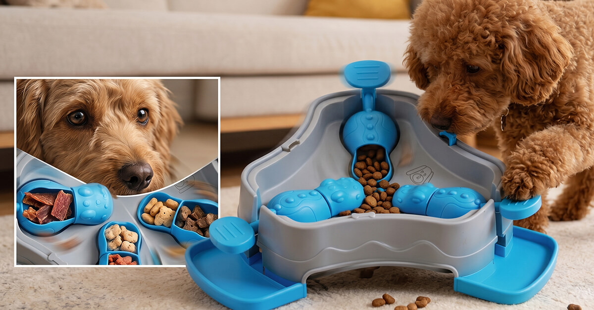 Busts Boredom With Engaging Treat Challenges