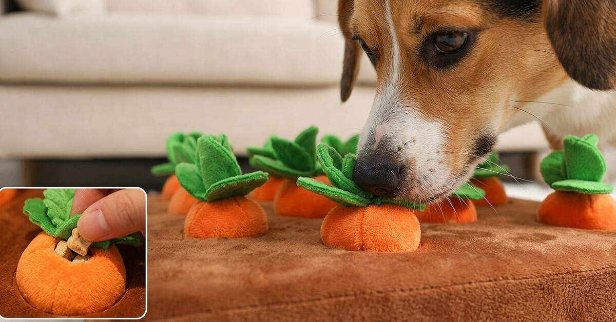 Stimulates Your Dog's Mind During Playtime