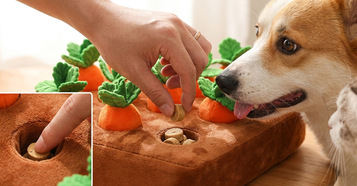 Hide Treats Inside for Rewarding Engagement