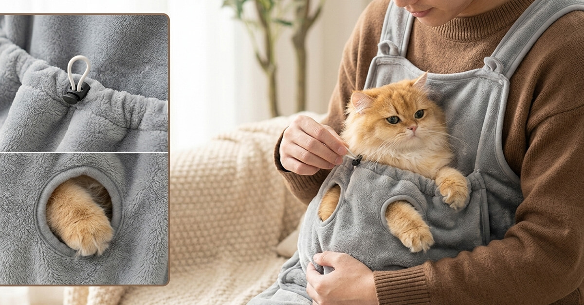 Adjustable Drawstring Keeps Your Pet Secure Always