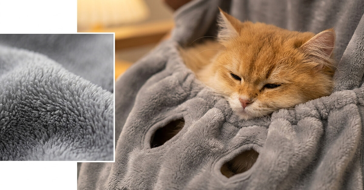Soft Coral Fleece Provides Warmth and Comfort