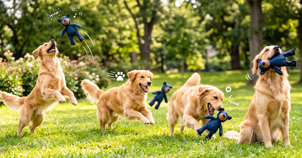 Stimulates Your Dog Mentally Through Interactive Play