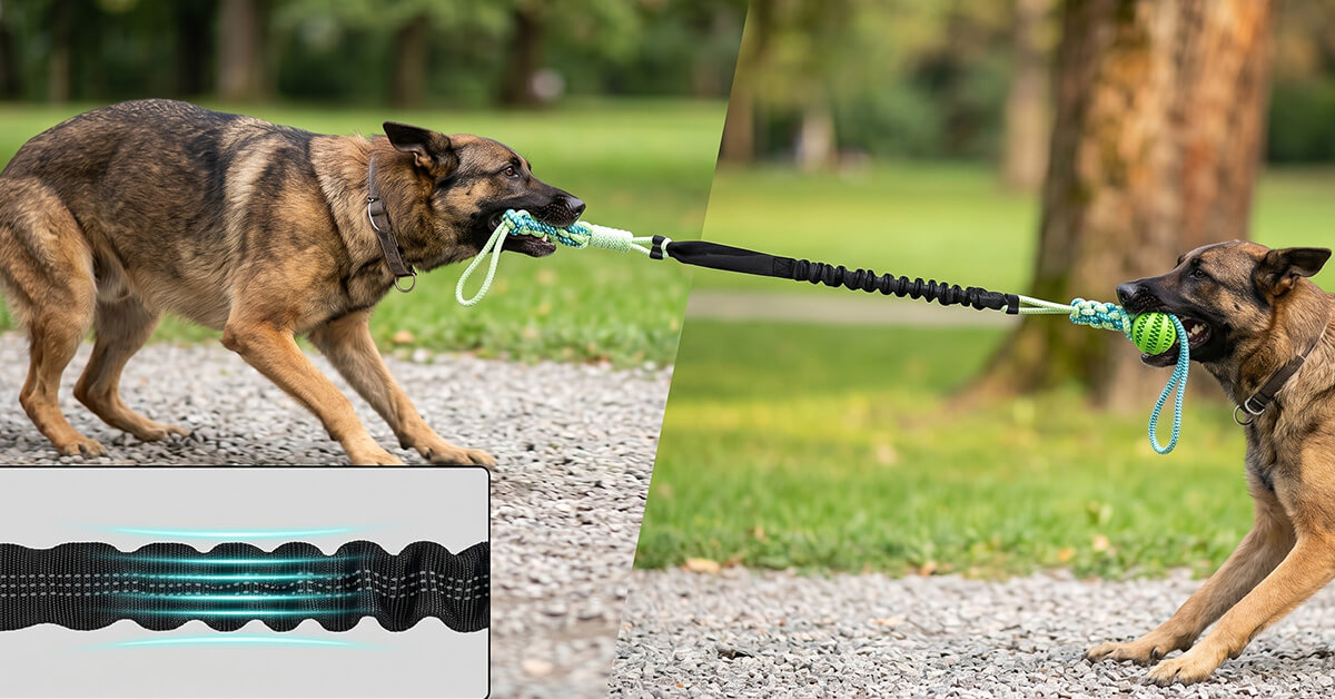 Shock-Absorbing Bungee Reduces Strain On Joints