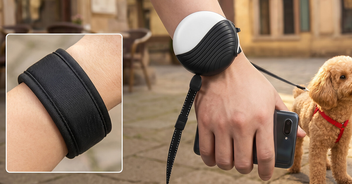 Soft Wrist Strap Keeps WalkFree Comfortably Secure