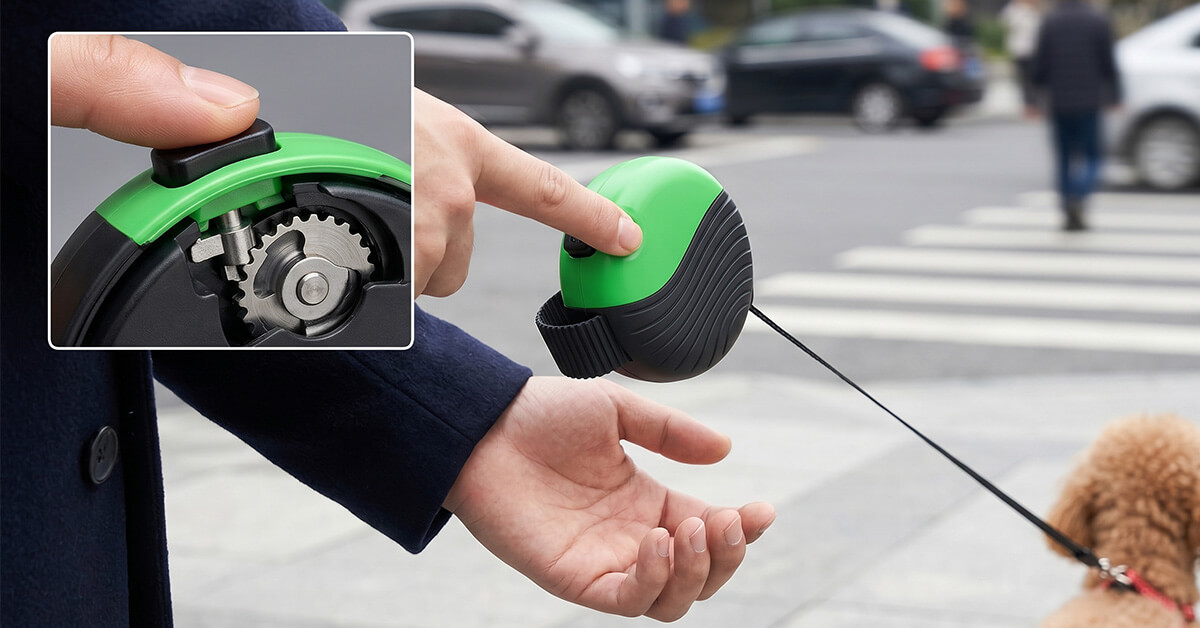 Stop Button Gives Instant Control on Demand