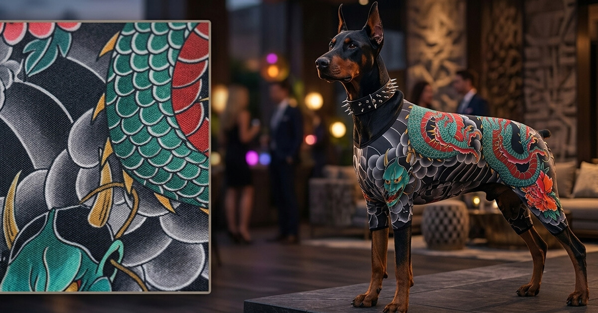Eye-Catching Tattoo Print Guarantees Instant Attention