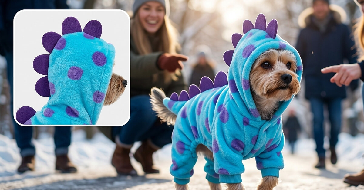Adorable Dino Spikes for Head-Turning Style