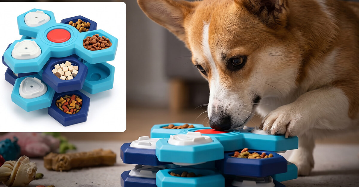 Reduces Boredom, Anxiety, and Destructive Dog Behaviours